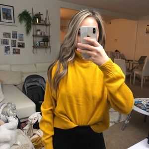 H&M mustard sweater